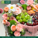 Giỏ Quà Trái Cây & Hoa Tươi Chúc Mừng Sinh Nhật Bạn Gái