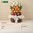 Tháp Trái Cây Táo Đỏ, Quýt Quà Dâng Cúng Lễ Chùa, Giỗ Tổ Sang Trọng