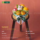 Set Giỏ Quà Trái Cây và Trà Mật Ong Hàn Quốc, Quýt Úc, Táo Đỏ