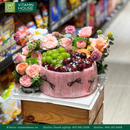 Giỏ Quà Trái Cây & Hoa Tươi Chúc Mừng Sinh Nhật Bạn Gái