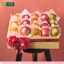 Khay trái cây nhập khẩu 4 vị Táo Envy, Kiwi Vàng, Cam, Quý tươi ngon | Vitamin House