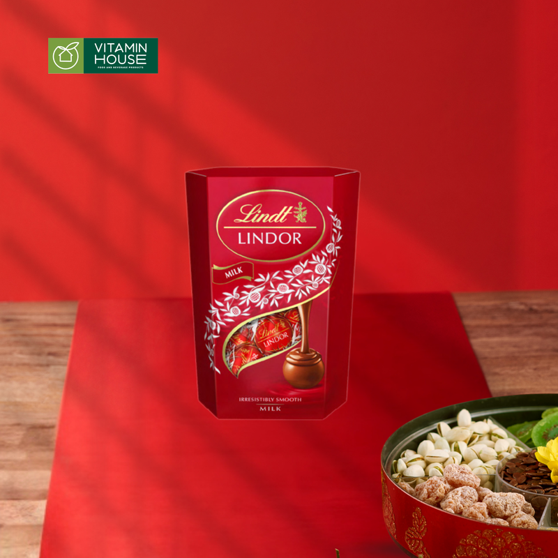 Sô-cô-la sữa Lindt Lindor hộp 137g