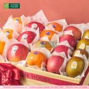 set quà trái cây tươi ngon tặng người thân: Táo Envy, Kiwi Vàng, Cam, Quý tươi ngon | Vitamin House