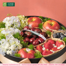 góc chụp cận cảnh sự tươi ngon của các loại quả nhập khẩu 