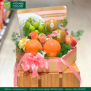 Giỏ Quà Trái Cây & Hoa Tươi Mừng Ngày Phụ Nữ Việt Nam