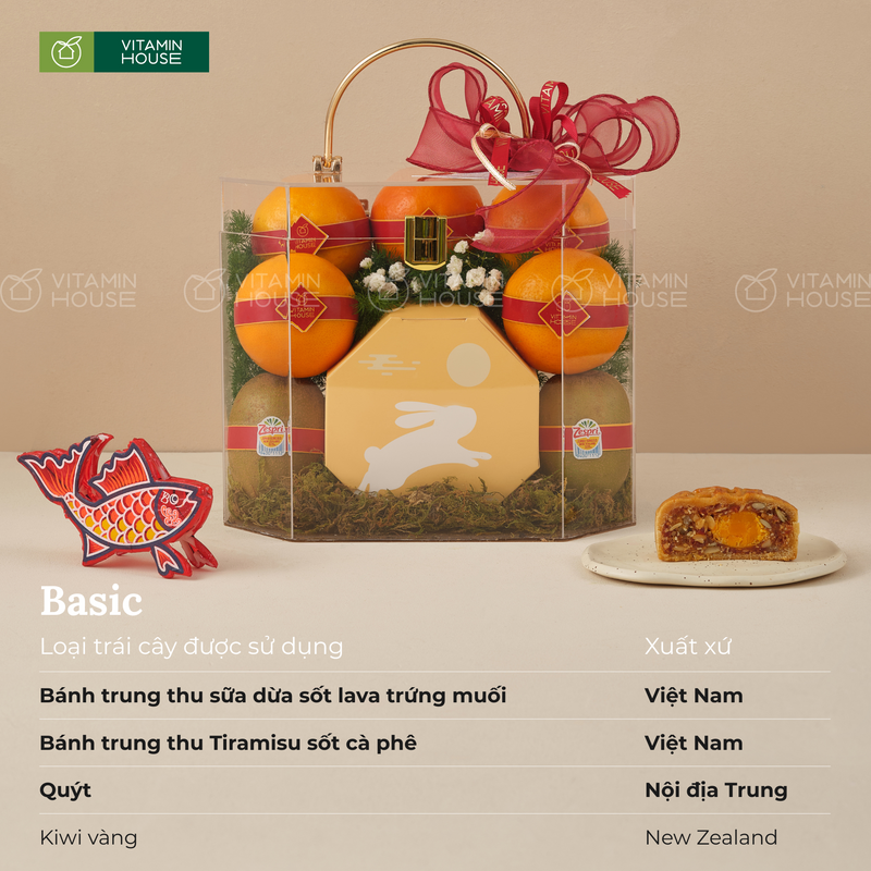 Hộp Quà Bánh Trung Thu Trái Cây Sang Trọng Fusion Moon 1