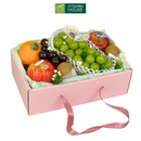 Hộp Quà Trái Cây Nho Xanh, Táo Envy Nhập Khẩu Tặng Bác Sĩ - góc chụp cận