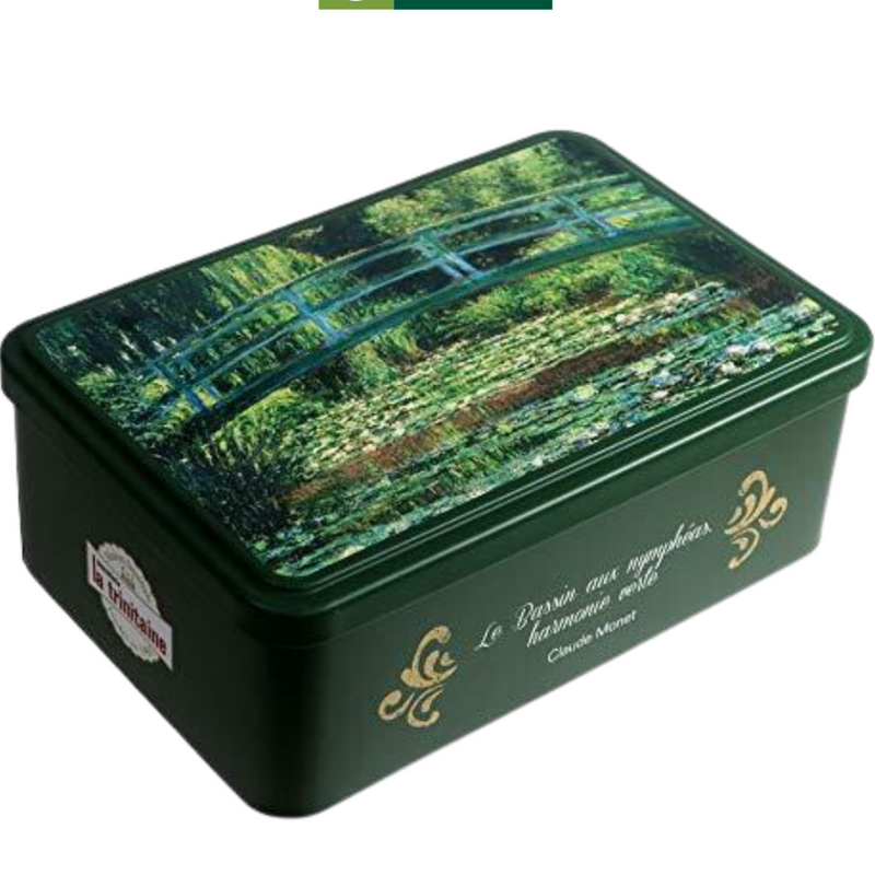Bánh Quy Latriniaine Pháp Hộp 395g (Vàng/Xanh Lá/Xanh Dương)
