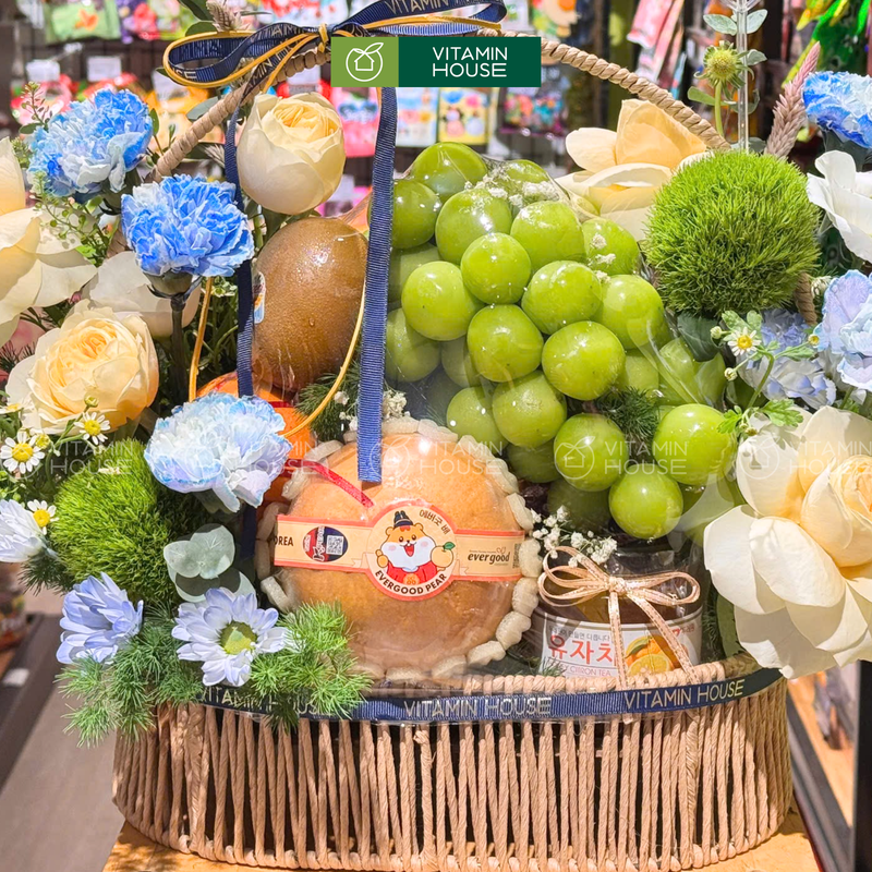 Giỏ Trái Cây Hoa Tươi - Trao Đi Sự Quan Tâm Chân Thành