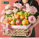 Giỏ Quà Trái Cây Nho Xanh, Táo Envy, Lê Hàn của Vitamin House