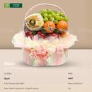Giỏ Quà Trái Cây Lê, Quýt, Táo, Nho Gửi Trọn Yêu Thương Và Lời Cảm Ơn Đến Người Phụ Nữ Tuyệt Vời