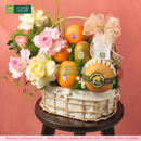 Giỏ Quà Trái Cây - Lê, Kiwi, Cam, Hoa Tươi Tặng Sinh Nhật Và Các Dịp Chúc Mừng