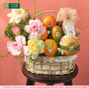 Giỏ Quà Trái Cây - Lê, Kiwi, Cam, Hoa Tươi Tặng Sinh Nhật Và Các Dịp Chúc Mừng