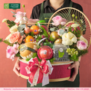 Giỏ Quà Trái Cây Táo Envy, Kiwi Vàng, Lê Hàn Tặng Chúc Mừng của Vitamin House thiết kế