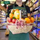 Giỏ Quà Trái Cây Nhập Khẩu & Hoa Tươi Tặng Đồng Nghiệp Sếp Cấp Trên của Vitamin House