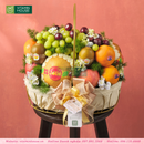 Giỏ Quà Trái Cây Táo Envy, Nho Xanh, Lê Hàn Thăm Bệnh Ý Nghĩa