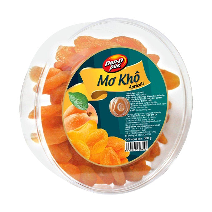 Mứt Trái Cây Sấy Dẻo Dan-D Pak Hộp Tròn
