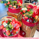 hình ảnh thực tế mâm giỏ quả trái cây sính lễ cưới