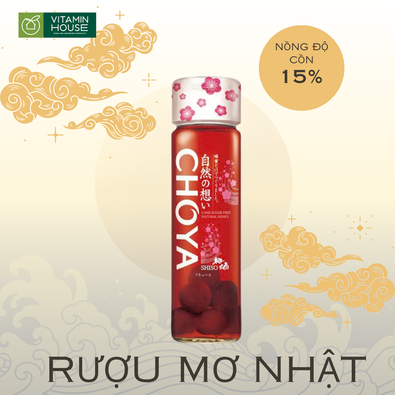 Rượu Mơ Umeshu Choya Nhật Bản Nhiều Hương Vị