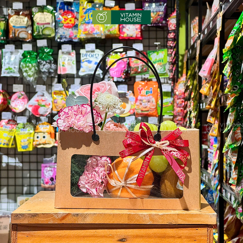 Giỏ Trái Cây Nhỏ Xinh Gửi Tặng Đồng Nghiệp Chia Sẻ Niềm Vui