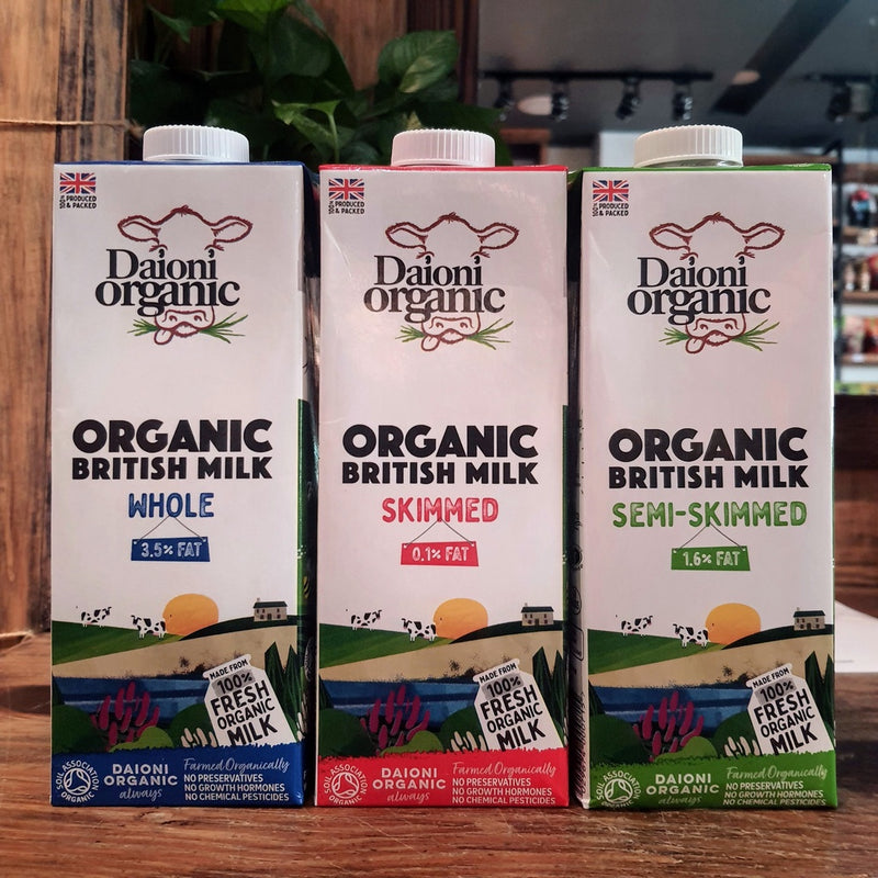 Sữa Hữu Cơ Daioni Organic Anh Tinh Túy Sữa Hữu Cơ Từ Xứ Sở Sương Mù