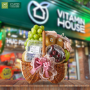 Giỏ Quà Trái Cây Nho Mẫu Đơn Nhập Khẩu Tặng Vợ Chồng tươi ngon