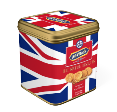 Bánh Quy McVities The British Biscuits Hộp 227.5g (Vuông)