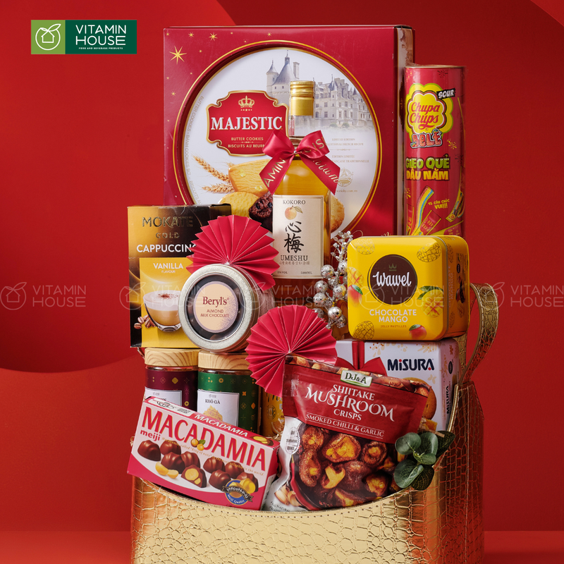Giỏ Quà Tết XUÂN HOÀNG KIM 01