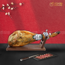 Đùi Sau Heo Muối Iberico Cebo 24 Tháng Có Xương DeRaza