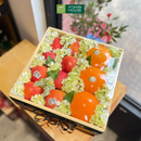 Hộp Quà Trái Cây Cam Vàng,Táo Đỏ Nhập Khẩu Đi Thăm Viện