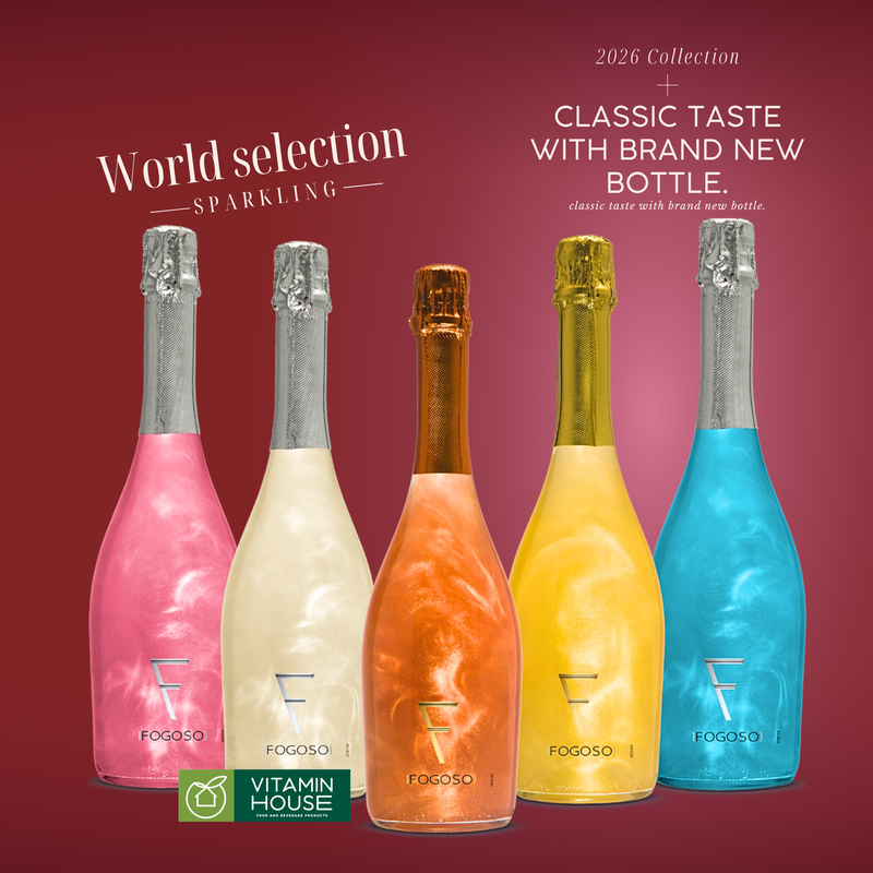 Rượu Vang Nổ TBN Fogoso 750ml 5.5%- Các Vị