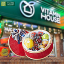 hộp quà trái cây nhập khẩu cherry nhập khẩu, kiwi vàng, táo và việt quất