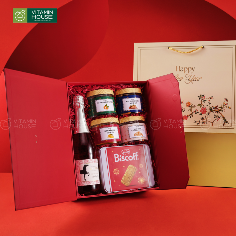 Hộp Quà Tết Mã Đáo Cát Tường 03