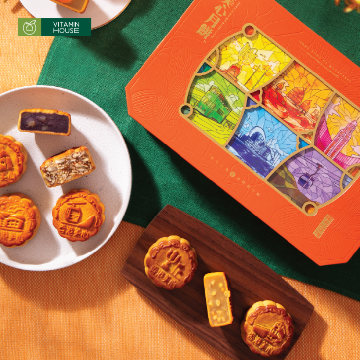 Bánh Trung Thu Nhập Khẩu Meixin HongKong Ngọc Trai Đông Phương (110g x 6cái/hộp)