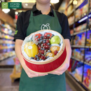 hộp trái cây nhập khẩu cherry, dưa lê, kiwi vàng, táo và việt quất