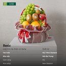 Giỏ Quà Trái Cây Nhập Khẩu & Hoa Tươi Tặng Khai Trương Sinh Nhật Tân Gia