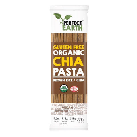 Bún Gạo Lứt Nâu Hạt Chia Organic Perfect Earth Gói 225g
