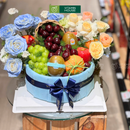 Giỏ Quà Trái Cây Nhập Khẩu Tặng Hoa Tươi Sinh Nhật Sếp Nữ