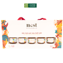 Yến tươi chưng nhiều vị Việt Nam Quốc Yến hộp 5 hũ*75ml