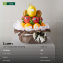 Giỏ Quà Trái Cây Cam, Táo Nhập Khẩu Tặng Nhà Báo Bác Sĩ