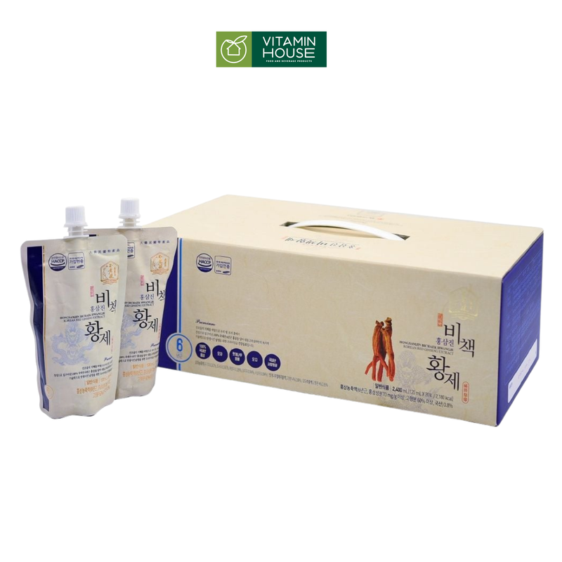 Hồng sâm hoàng đế/hoàng hậu Daedong HQ túi 120ml*20