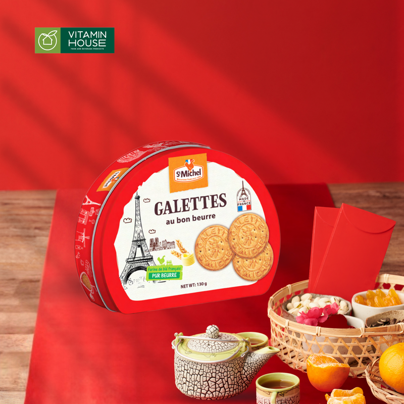 Bánh Quy Bơ St Michel Galettes 130 g
