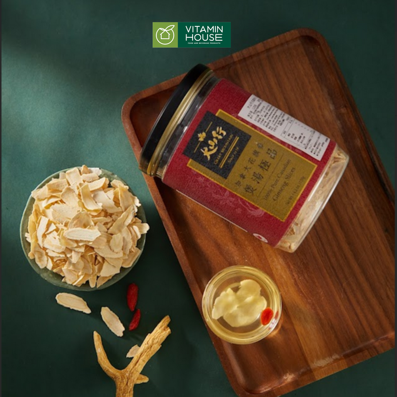 Nhân sâm lát Great Moutain hũ 120g