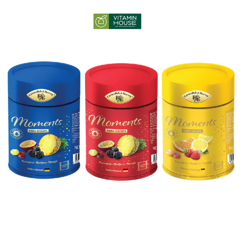 Kẹo C&H Đức Selected Moments Hộp Giấy 100G (Nhiều Vị)