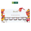 Yến tươi chưng nhiều vị Việt Nam Quốc Yến hộp 5 hũ*75ml