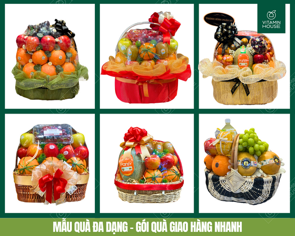 Giỏ trái cây giá tốt phù hợp nhiều dịp biếu tặng