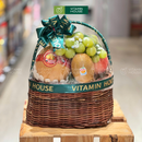 Giỏ Quà Trái Cây Nho Xanh, Kiwi Vàng Chúc Mừng Đồng Nghiệp
