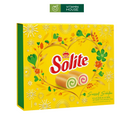 Bánh Bông Lan Cuộn Solite Dâu - Lá Dứa Hộp 324g