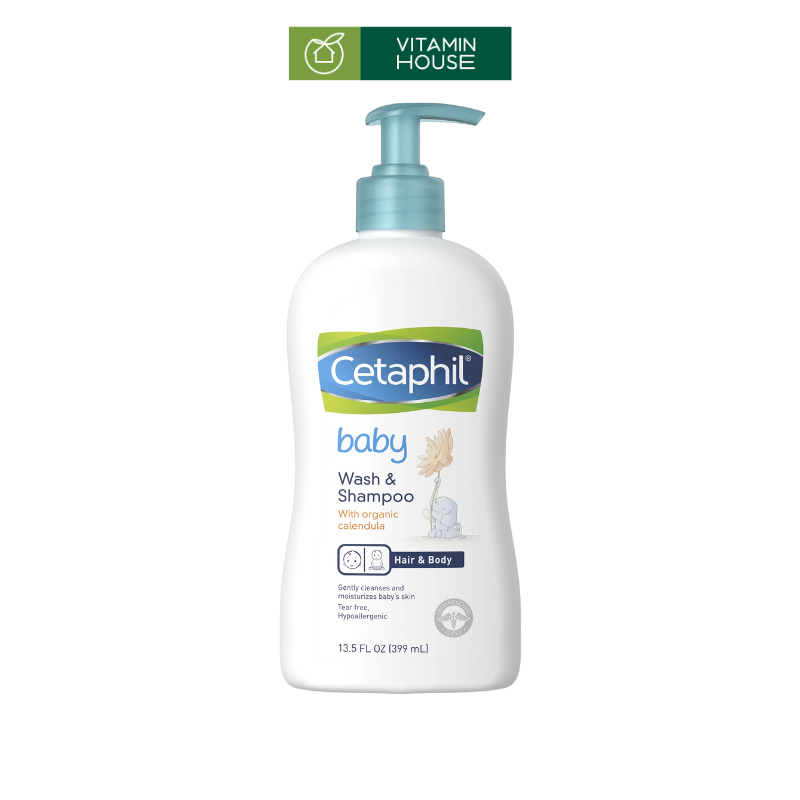 Sữa Tắm Gội Cetaphil Đức Cho Bé