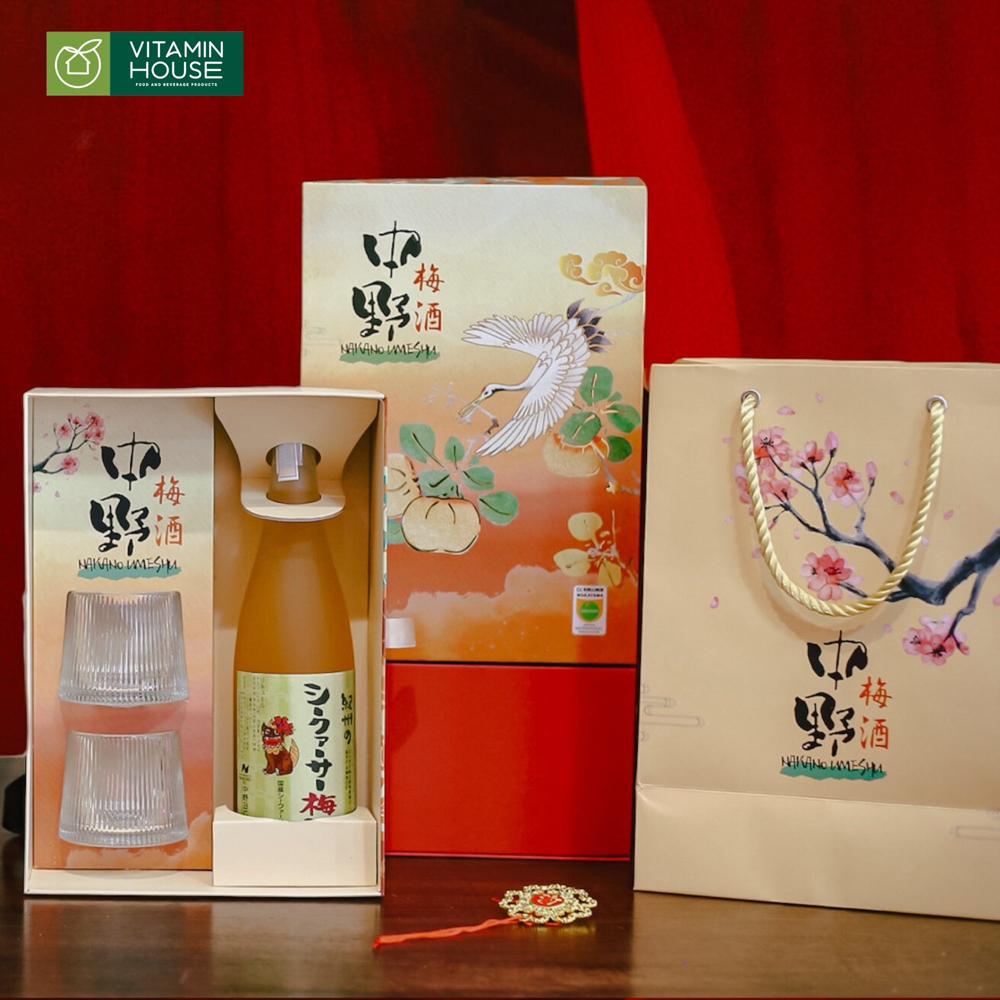 Hộp Quà Rượu Mơ Nhật Japan Culture 2 - Tinh Hoa Nhật Bản Dành Tặng Đối Tác